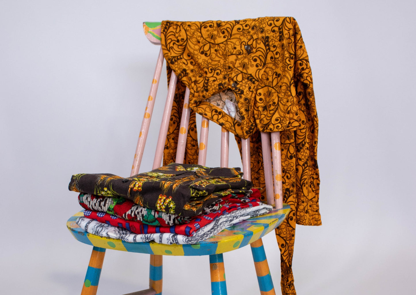 Vintage Bundle 70's blouses - 19 KG